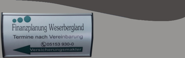 Finanzplanung Weserbergland
